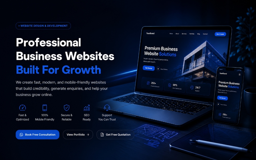 Professional Business Websites Built For Growth - Maximum Solution India